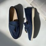 Warner Püsküllü Loafer Mavi