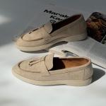 Warner Püsküllü Loafer Vizon