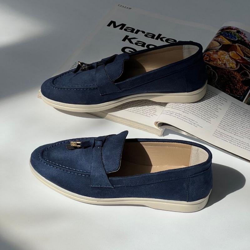 Warner Püsküllü Loafer Mavi