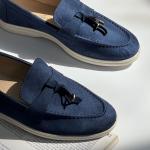 Warner Püsküllü Loafer Mavi