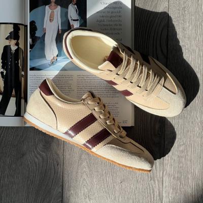 Vega Sneaker Krem Bordo