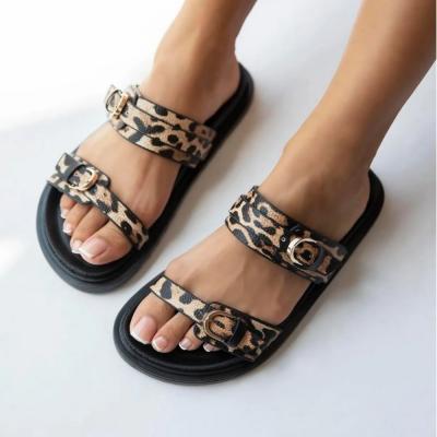 Sunday Terlik Deri Leopar