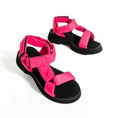 Step Sandalet Kalın Topuklu Pembe